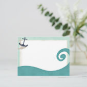 Carte postale marine Ocean Wave Achors (Debout devant)