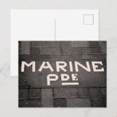 Carte Postale Marine Parade, Napier, Nouvelle-Zélande (Devant / Derrière)