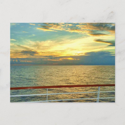Carte Postale Marine Sunrise (Devant)