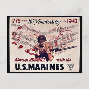 Carte Postale Marines