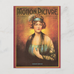 Carte Postale Marion Davies Portrait vintage 1919