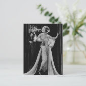 Carte Postale Marion Davies vintage (Debout devant)