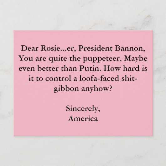 Carte Postale Marionnette (Devant)