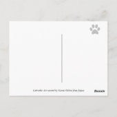 Carte Postale Marionnettes du Labrador (Dos)