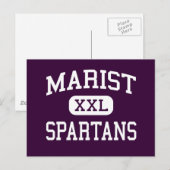 Carte Postale Marist - Spartans - Lycée - Eugene Oregon (Devant / Derrière)