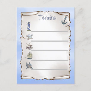 Carte Postale Maritim