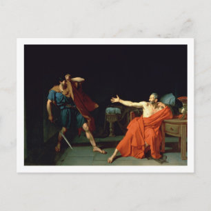 Carte Postale Marius à Minturnae, 1786 (huile sur toile)