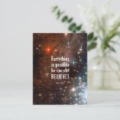 Carte Postale Mark 9:23 (Debout devant)