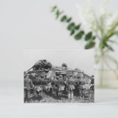 Carte Postale Mark I capturé (Debout devant)