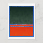 Carte Postale Mark Rothko art dans le style numérique 14 (Devant)