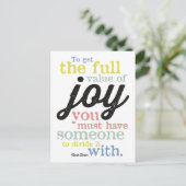 Carte Postale Mark Twain - Joy (Debout devant)