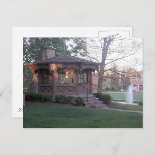 Carte Postale Mark Twain Study à Elmira, New York Postcard (Devant / Derrière)