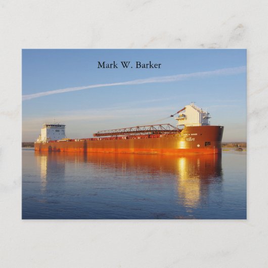 Carte postale Mark W. Barker (Devant)