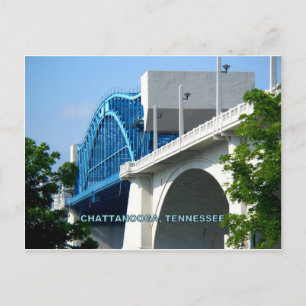 Carte Postale MARKET STREET BRIDGE - Chattanooga, TN