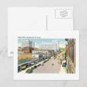 Carte Postale Market Street, Chattanooga, Tennessee (2) (Devant / Derrière)