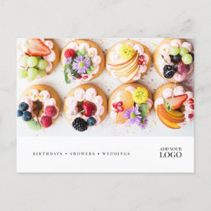 Carte Postale Marketing de marque pour traiteurs ou boulangeries