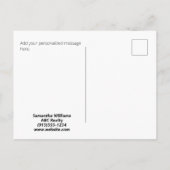 Carte Postale Marketing de renvoi plante (Dos)