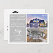 Carte postale Marketing immobilier (Devant / Derrière)