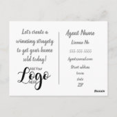 Carte postale Marketing immobilier (Dos)