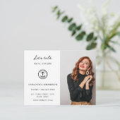 Carte postale Marketing Immobilier (Debout devant)