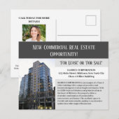 Carte Postale Marketing immobilier commercial (Devant / Derrière)