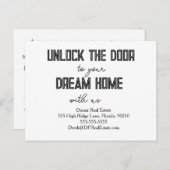 Carte Postale marketing immobilier de référencement vendre po (Devant / Derrière)