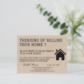 Carte Postale Marketing immobilier intelligent Kraft (Debout devant)