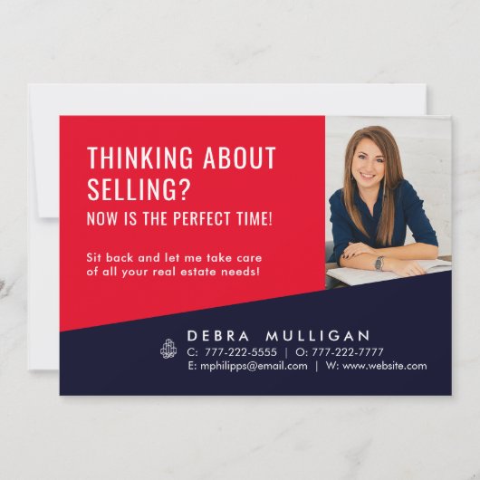 Carte postale Marketing immobilier moderne (Devant)