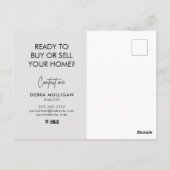 Carte postale Marketing immobilier moderne (Dos)