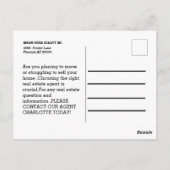 Carte Postale Marketing immobilier moderne (Dos)