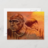 Carte Postale Marlon Brando (Devant / Derrière)