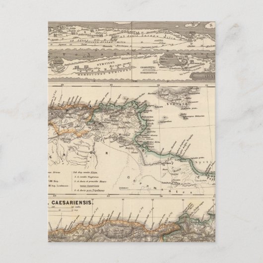 Carte Postale Marmarica, Cyrénaïque, Afrique, Numidia (Devant)