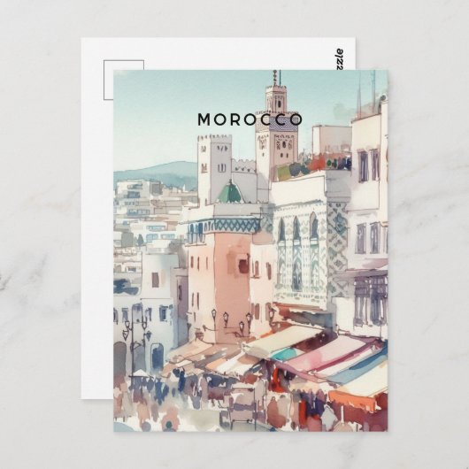 Carte Postale Maroc (Devant / Derrière)