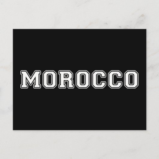 Carte Postale Maroc (Devant)