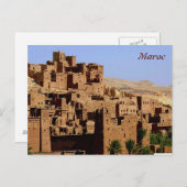 Carte Postale Maroc (Devant / Derrière)