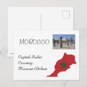 Carte Postale Maroc (Devant / Derrière)
