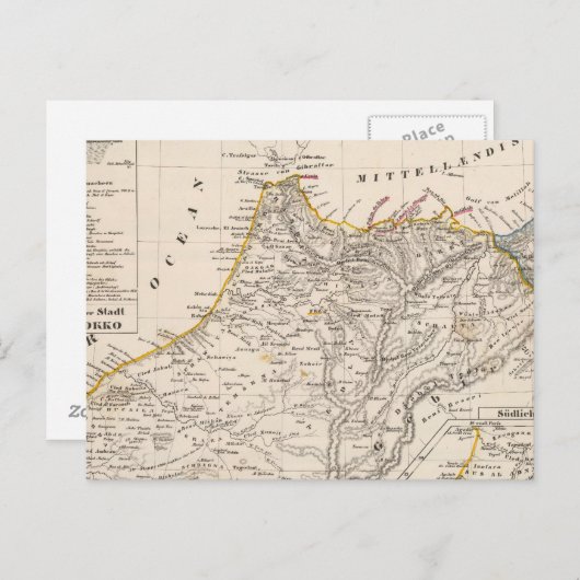 Carte Postale Maroc (Devant / Derrière)