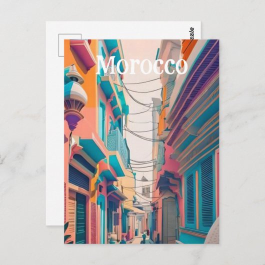 Carte Postale Maroc (Devant / Derrière)