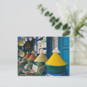 Carte Postale MAROC, Côte Atlantique, ESSAOUIRA : Marché aux épi (Debout devant)