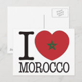Carte Postale Maroc Love v2 (Devant / Derrière)