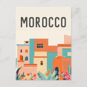 Carte Postale Maroc Marakech