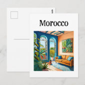 Carte Postale Maroc Marrakech (Devant / Derrière)