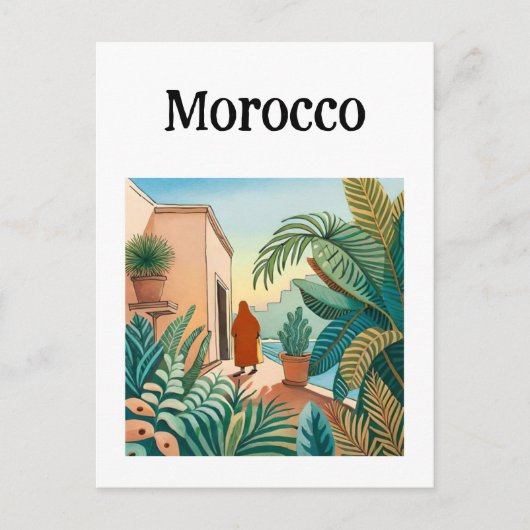 Carte Postale Maroc Marrakech (Devant)