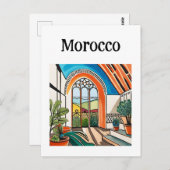 Carte Postale Maroc Marrakech (Devant / Derrière)