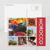 Carte Postale maroc pittoresque (Devant / Derrière)