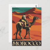 Carte Postale Maroc Vintage (Devant / Derrière)