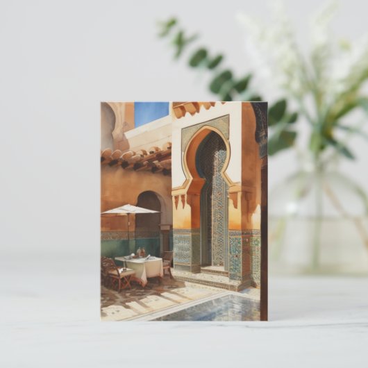 Carte Postale Maroc vintage (Debout devant)