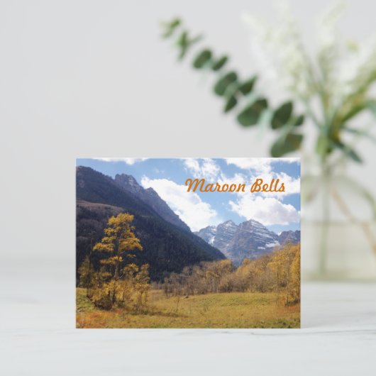 Carte Postale Maroon Bells (Debout devant)