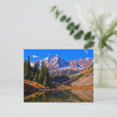 Carte Postale Maroon bells (Debout devant)
