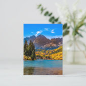 Carte Postale Maroon Bells à Aspen, Colorado (Debout devant)